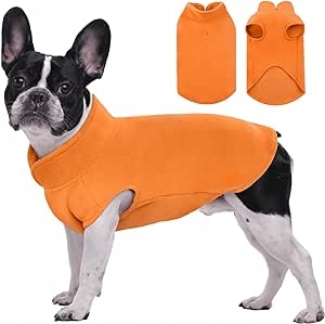 Svetr Oblečení Bunda pro psa Oranžová L