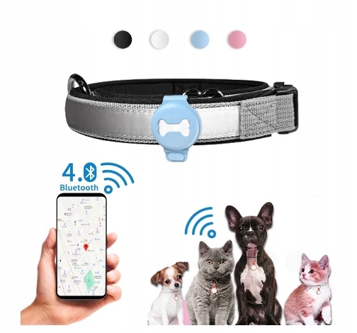 Nadajnik GPS dla zwierząt domowych Bluetooth