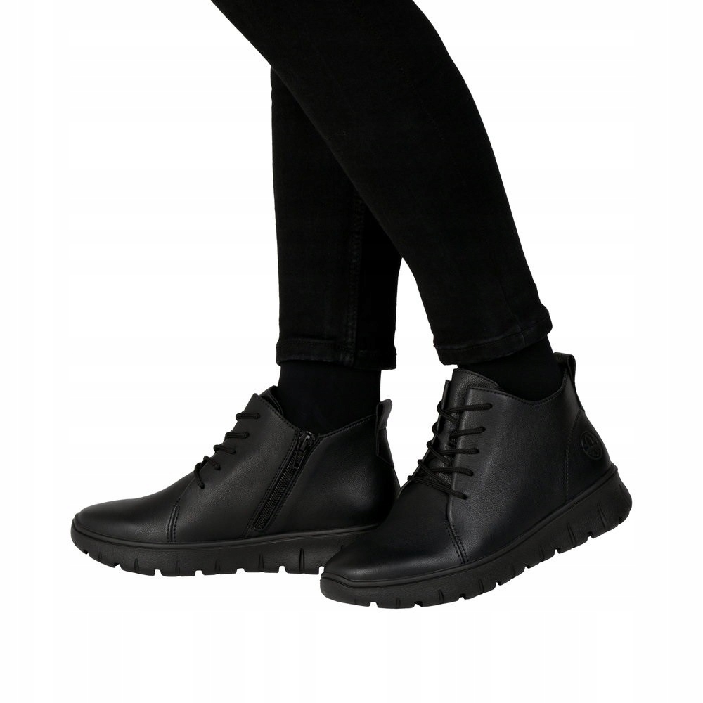 Rieker dámské polobotky mírně zateplené, kožené, velikost vel