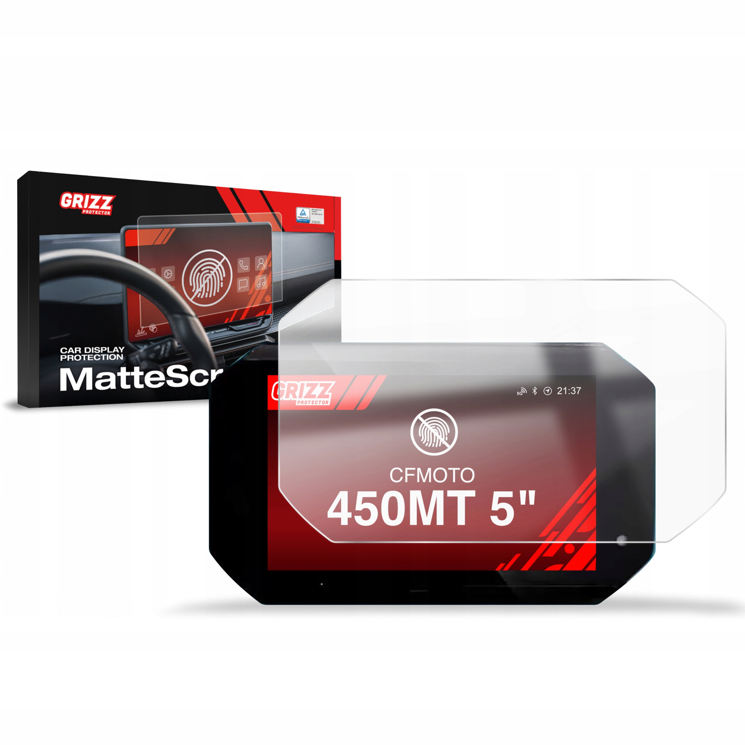 Folia Antyodciskowa do Cfmoto 450MT 5"