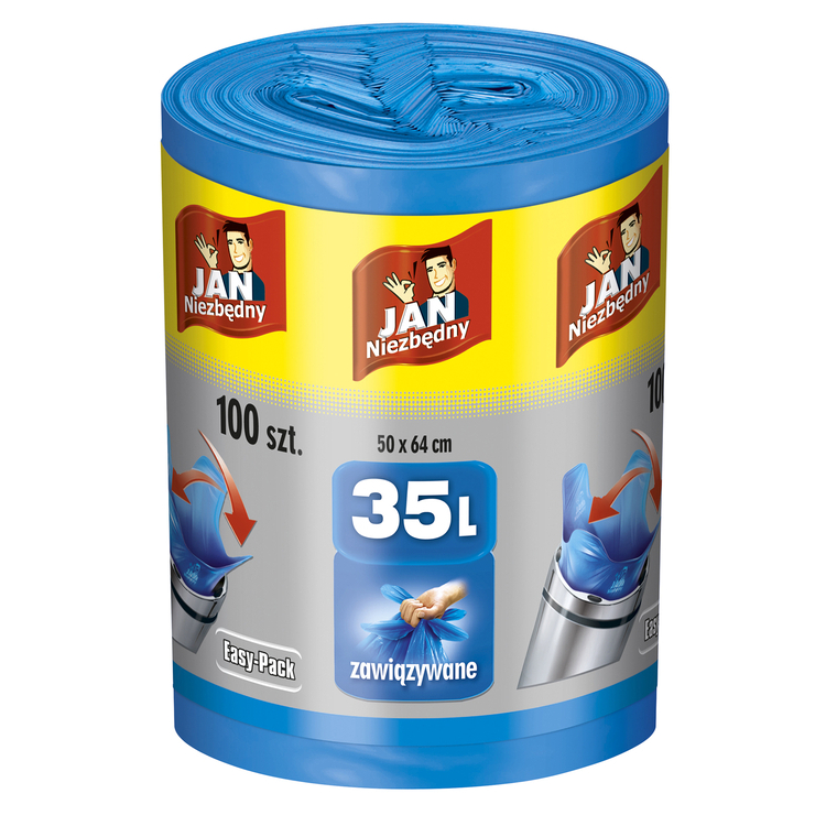 

Jan Niezbędny Worki Na Śmieci Easypack 35L 100 Szt