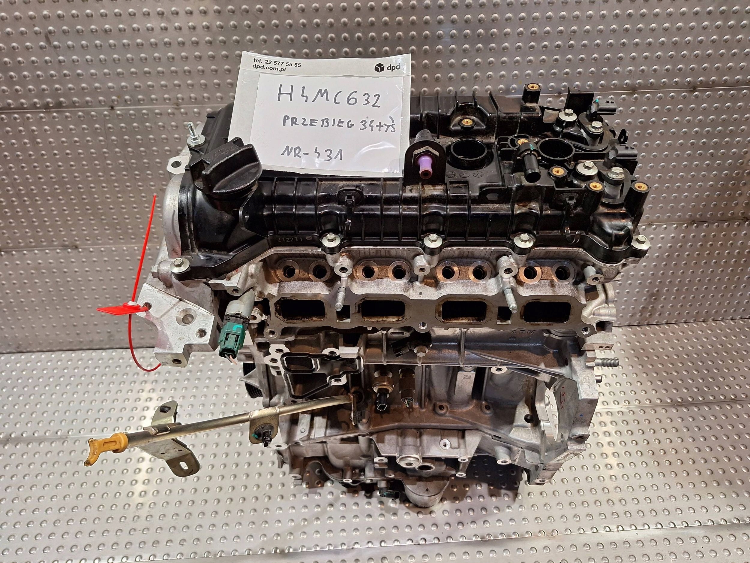engine H4M632 RENAULT DACIA 1.6 16V E-TECH 34 TYS PRZEBIEGU