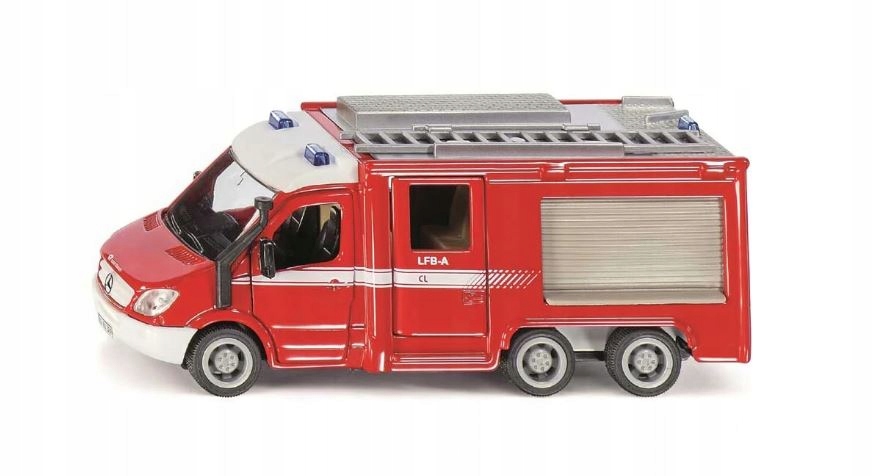 

2113-SIKU Straż pożarna Mercedes Sprinter 6x6 1:50