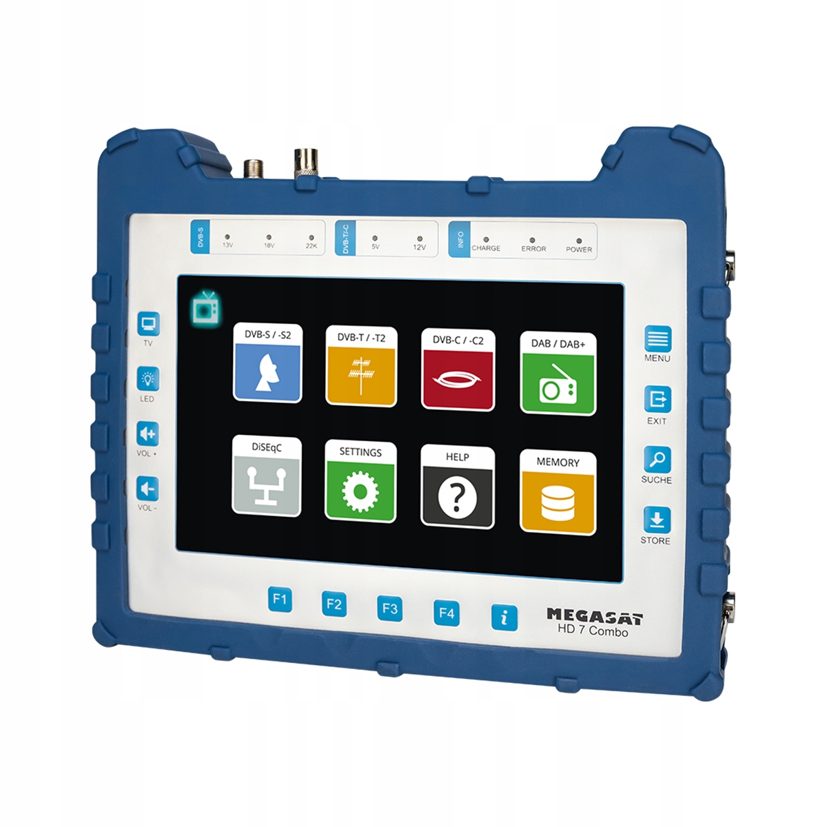 Miernik Megasat HD7 Combo DVB-T/T2/S/S2/C/C2/DAB+