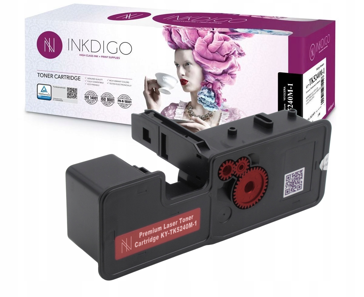 

Toner Inkdigo Tuv Do Kyocera M5526 TK-5240 Magenta