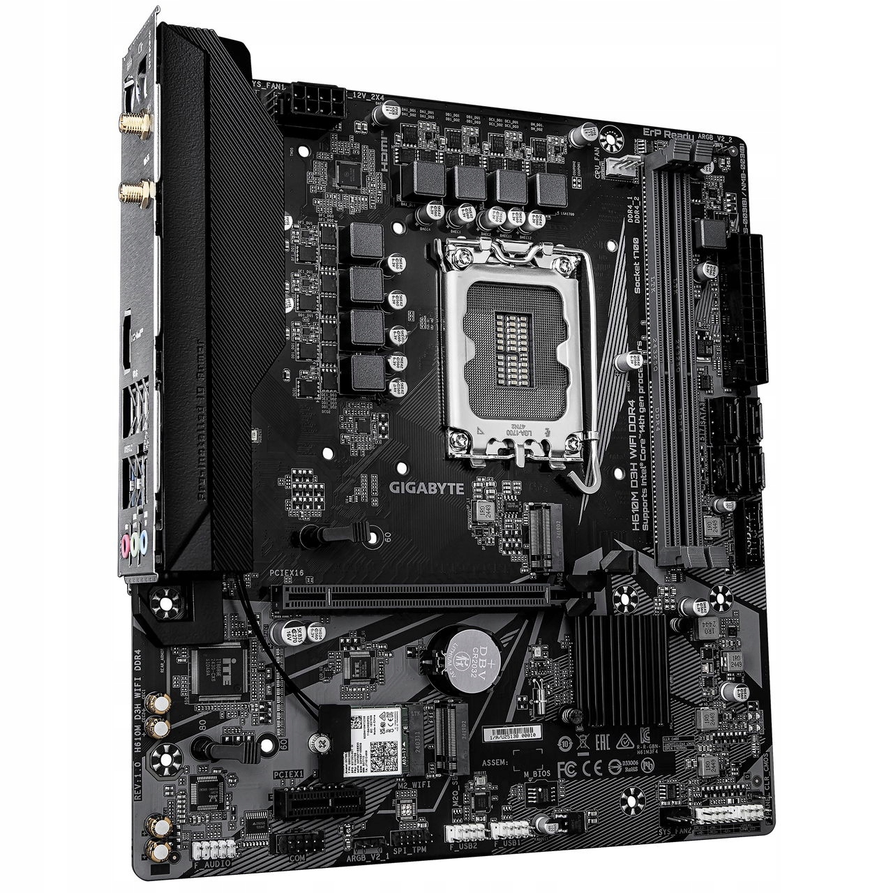Gigabyte H610M D3H Wifi DDR4/LGA 1700/mATX