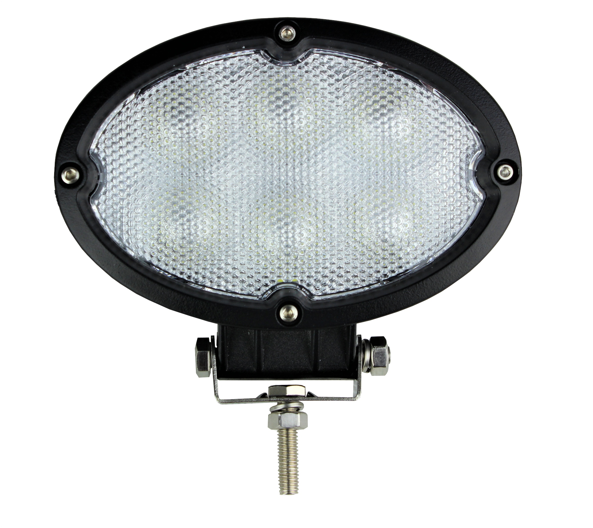 LAMPA LED ROBOCZA LEDOWA 6 LED 60W 12-24V ROZPROSZONE DALEKI ZASIĘG OWALNA