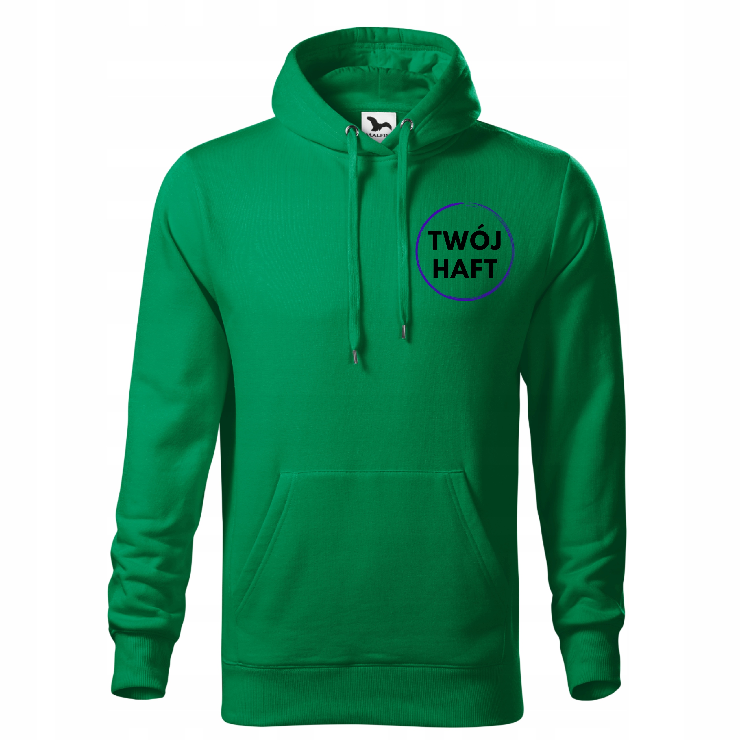 Pánská Mikina S Logem Firemy, Reklamním Potiskem, Trávě Zeleň Výšivka, XL