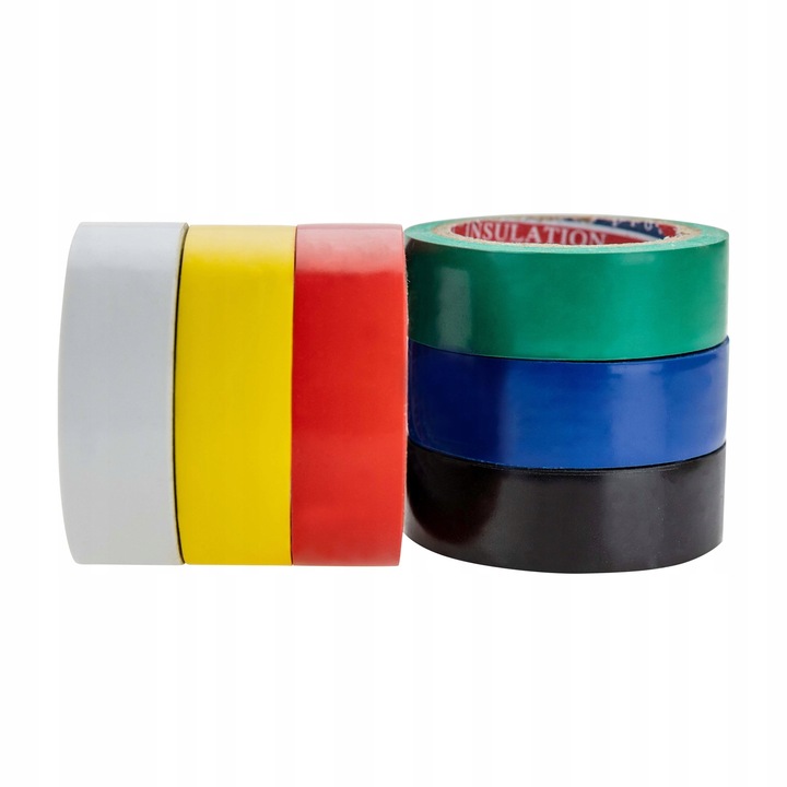 

Taśma izolacyjna Pvc Wodoodporna do przewodów 6szt