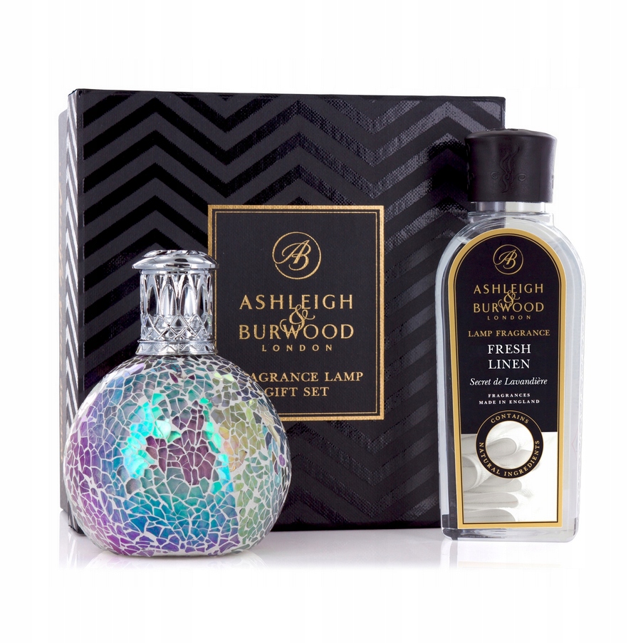 Sada Fairy Ball malá lampa náplň Fresh Linen 250ml Ashleigh & Burwood