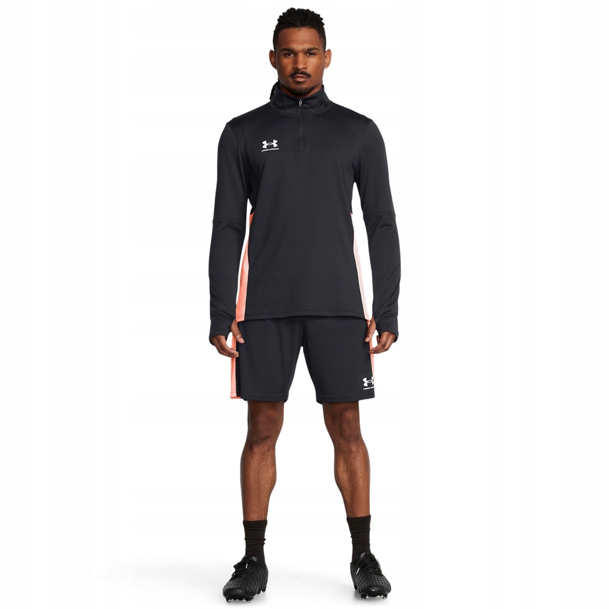 Męskie spodenki treningowe Under Armour Challenger Knit czarne L