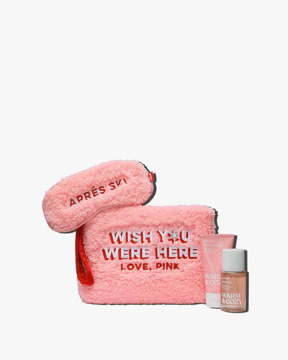 Victoria’s Secret Pink Warm & Cozy Dárek Valentýn 4 produkty