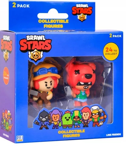 

Brawl Stars Zestaw Figurki Kolekcjonerskie 2 Szt