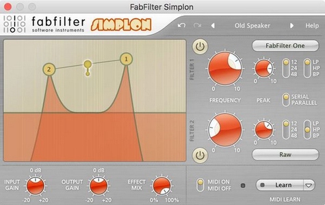 Oprogramowanie FabFilter Simplon