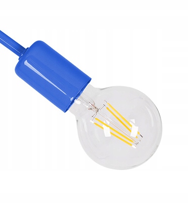 LAMPA SUFITOWA wisząca ŻYRANDOL Edison LOFT5 Multi Kolekcja multi