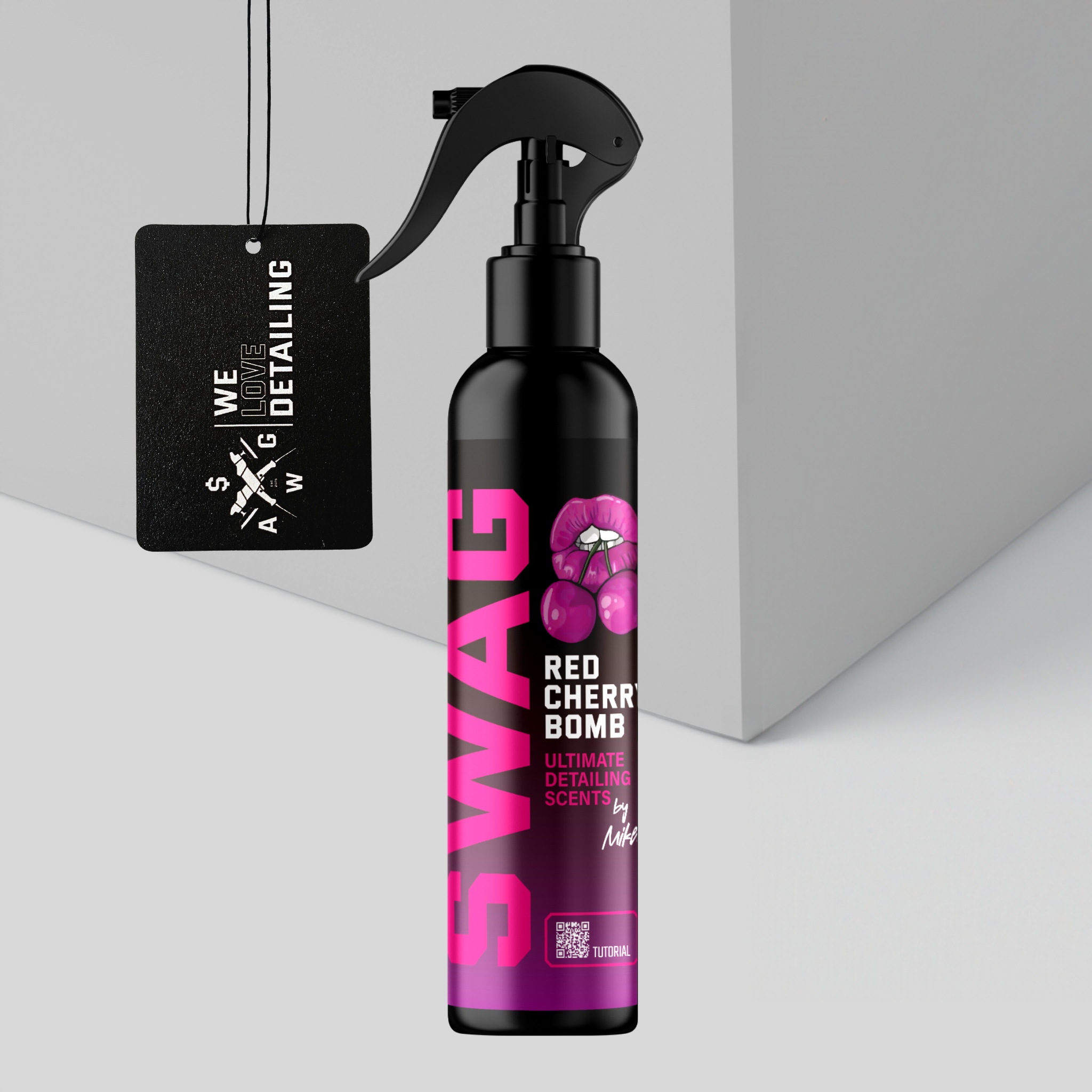 Swag Red Cherry Bomb Zapach Samochodowy Zawieszka 150 ML