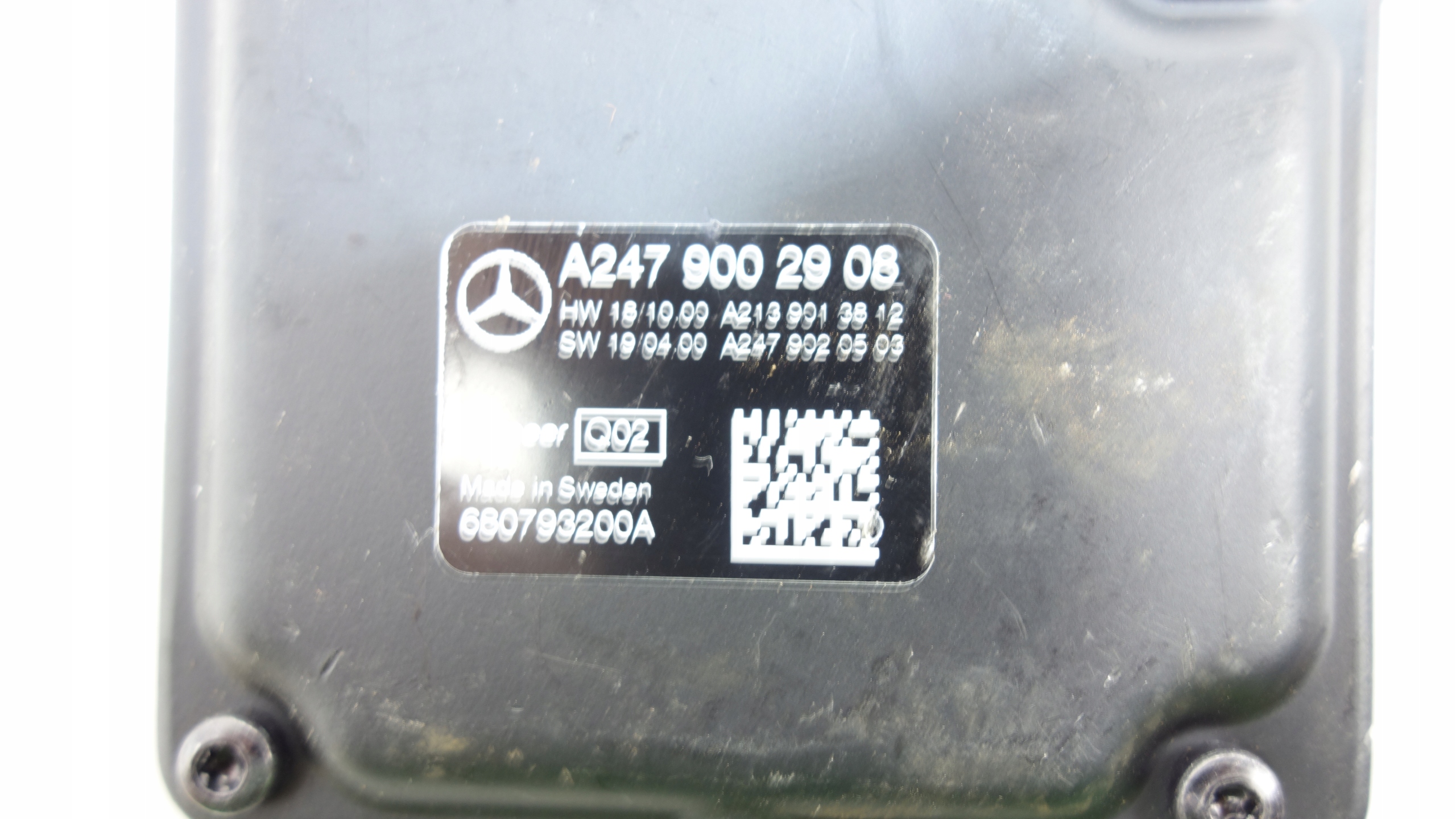 KAMERA windows ASYSTENT changes supports MERCEDES B W247 2016- A2479002908