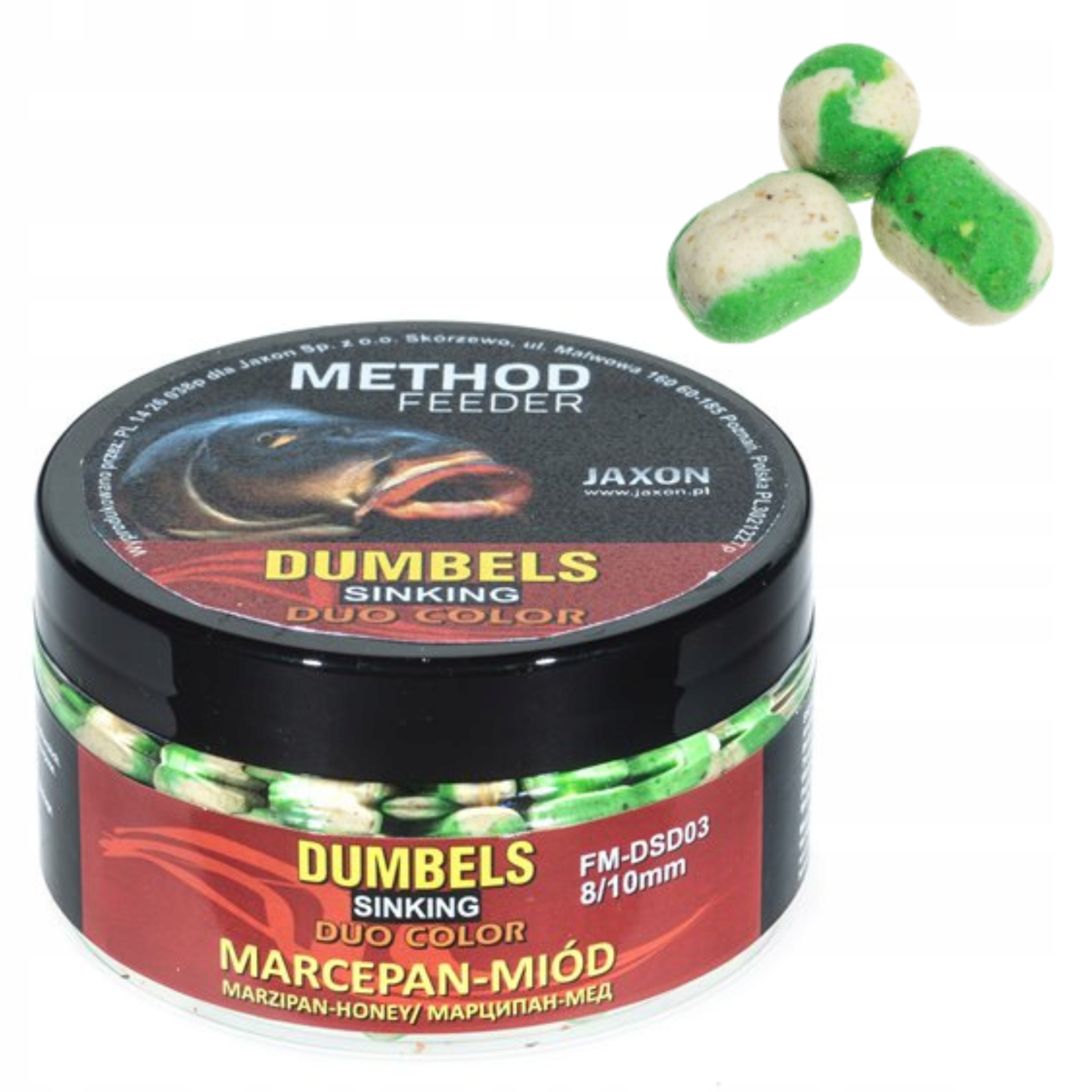 Dumbells Duo Method Jaxon 8/10mm Marcepan Miód