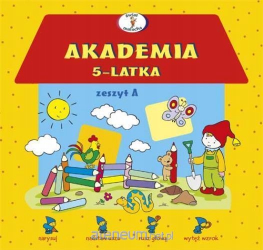 

Akademia 5-latka zeszyt A Dorota Krassowska Skrzat