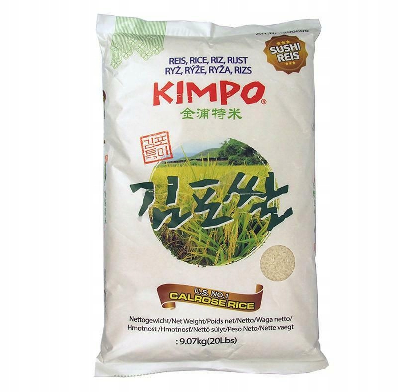 Kimpo Calrose Ryż do sushi 9,07kg