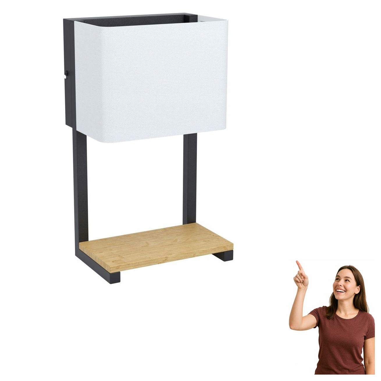 Led nástenná lampa 5,4 W s poličkou Galdakao 99126 Eglo