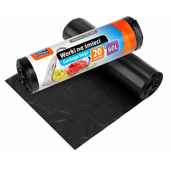 

Worki na śmieci Hdpe 60l