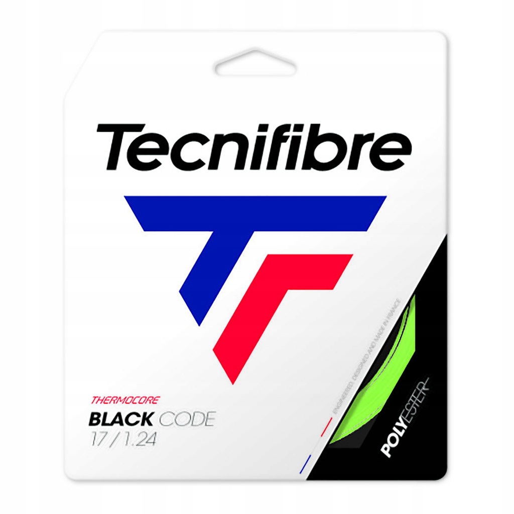 Naciąg Tecnifibre Black Code 1,24 Lime 12m