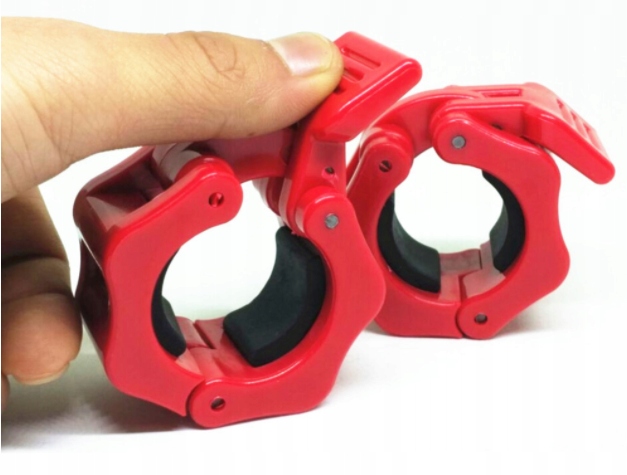 ZACISKI LOCK JAW szczękowe x2 Na GRYF Sztangę 28mm Model LJ28mmR