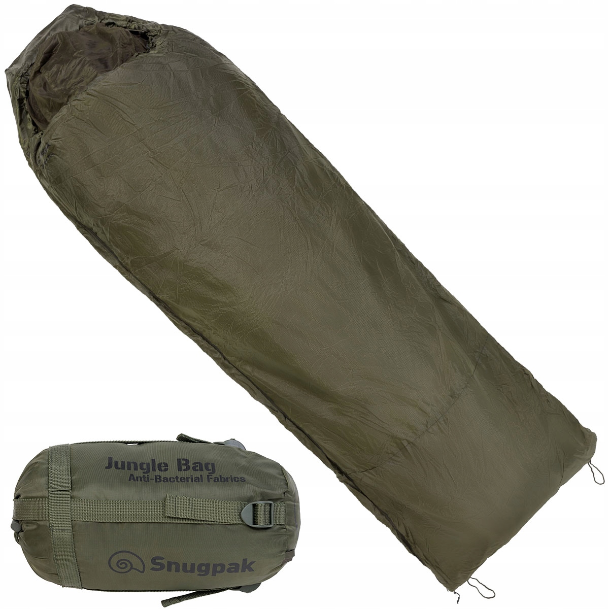 Snugpak Lehký letní spací pytel Jungle Bag Rz s moskytiérou Olive