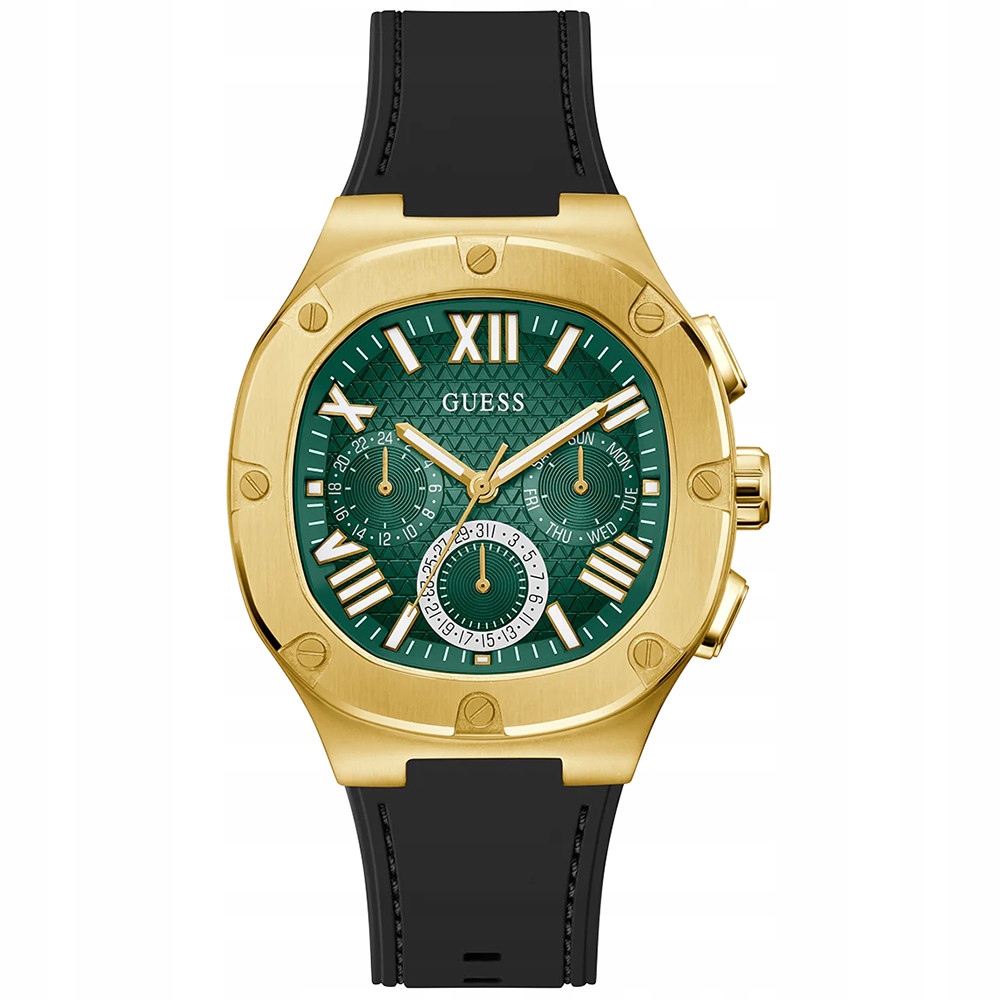 Pánské Hodinky Guess GW0571G3 s černým řemínkem