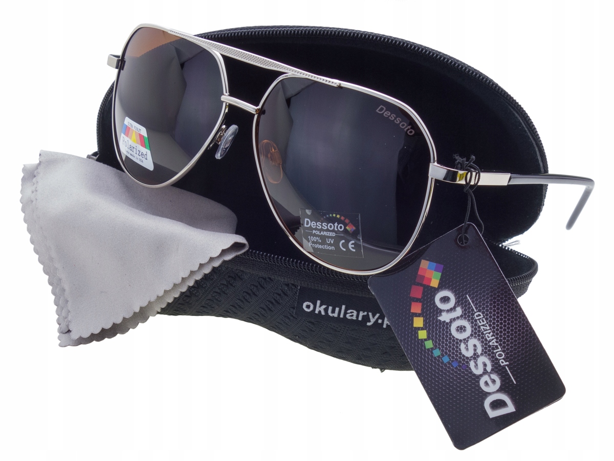 

Okulary przeciwsłoneczne polaryzacyjne pilotki