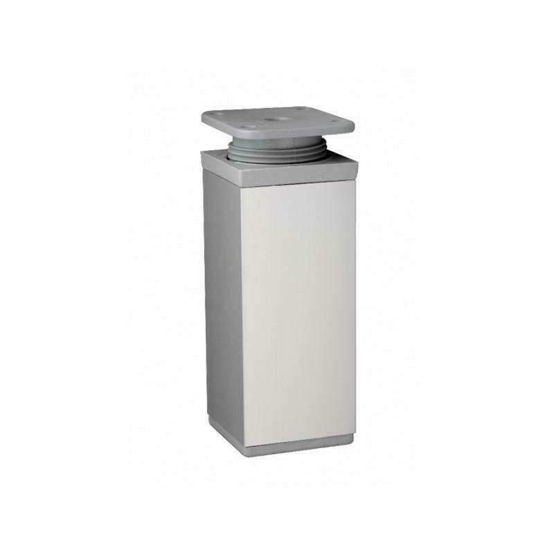 

Nóżka meblowa kwadratowa aluminiowa H-10CM Alu