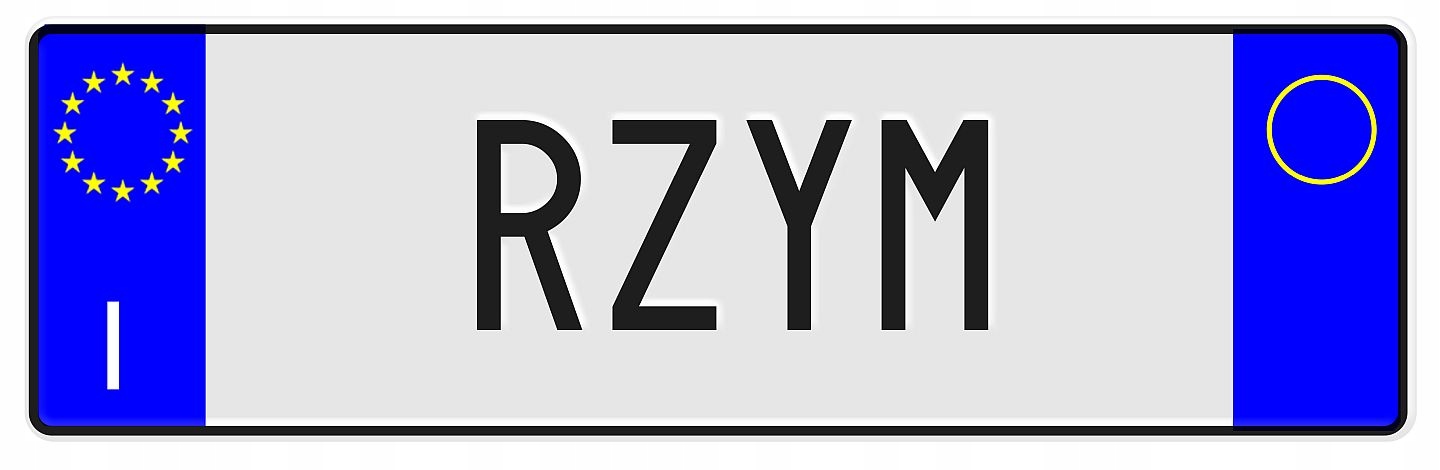 Tablica Fun Włochy mała 360x110 mm – styl I It
