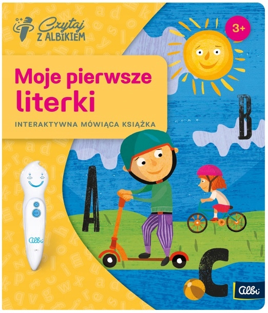 KSIĄŻKA INTERAKTYWNA ALBIK MOJE PIERWSZE LITERKI
