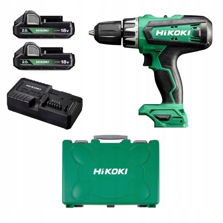 Hikoki Wkrętarka UD.18V DV18DFWCZ 55Nm 2x2.0Ah Walizka DV18DFWCZ