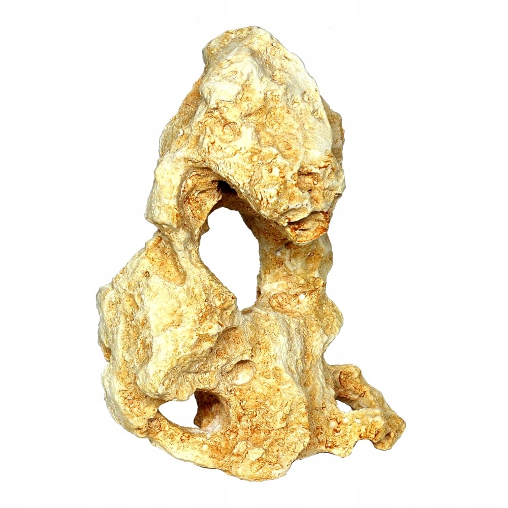 Levně Dekorace Do Akvária Ozdobná Skalní Jeskyně Pro Ryby Úkryt Kámen