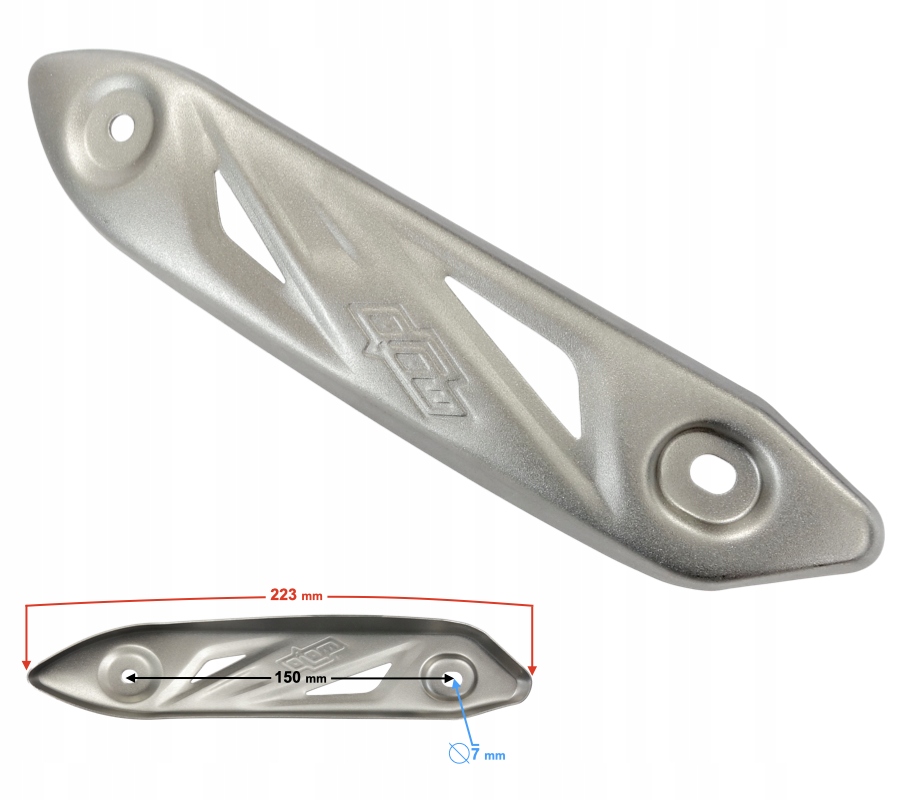Osłona kolektora tłumika NXT150 / NXT300 Producent Moretti