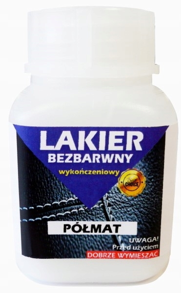 RENOWACJA SKÓRY CZARNA FARBA 50ml BEZBARWNY +GĄBKI EAN (GTIN) 6923432580251