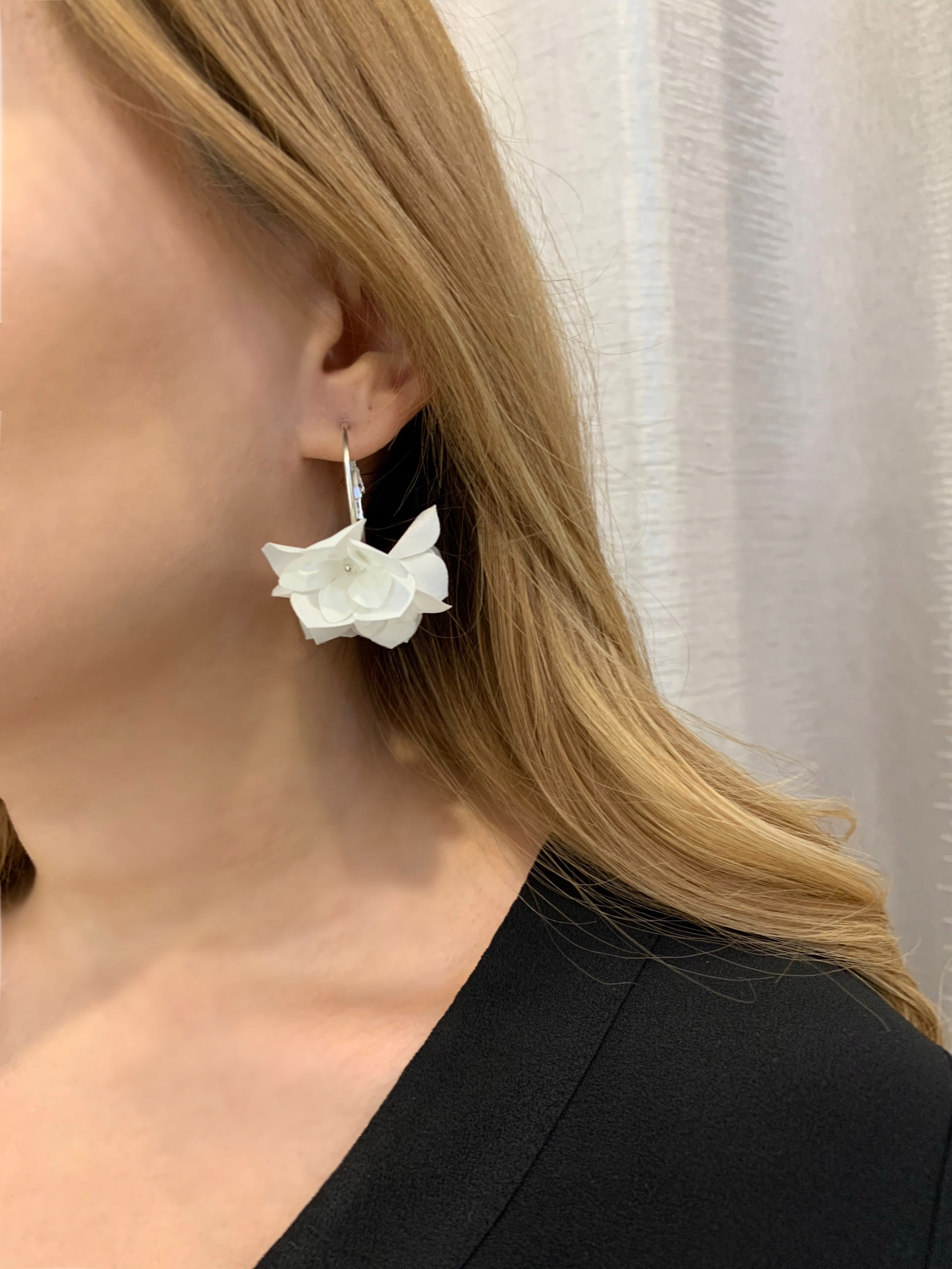 Kolczyki ślubne kwiaty JASMIN Marka Inna marka