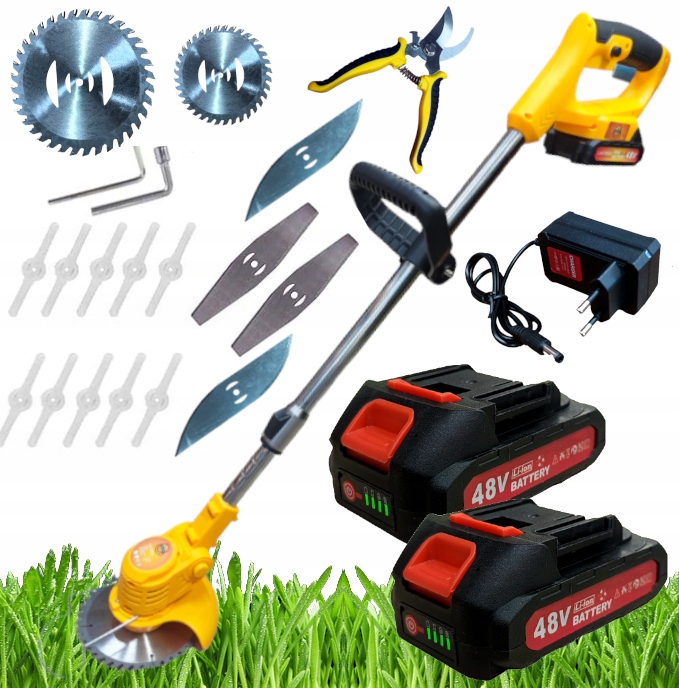 Podkaszarka Kosa Akumulatorowa XXXL 2 Bateria 48V Full Zestaw