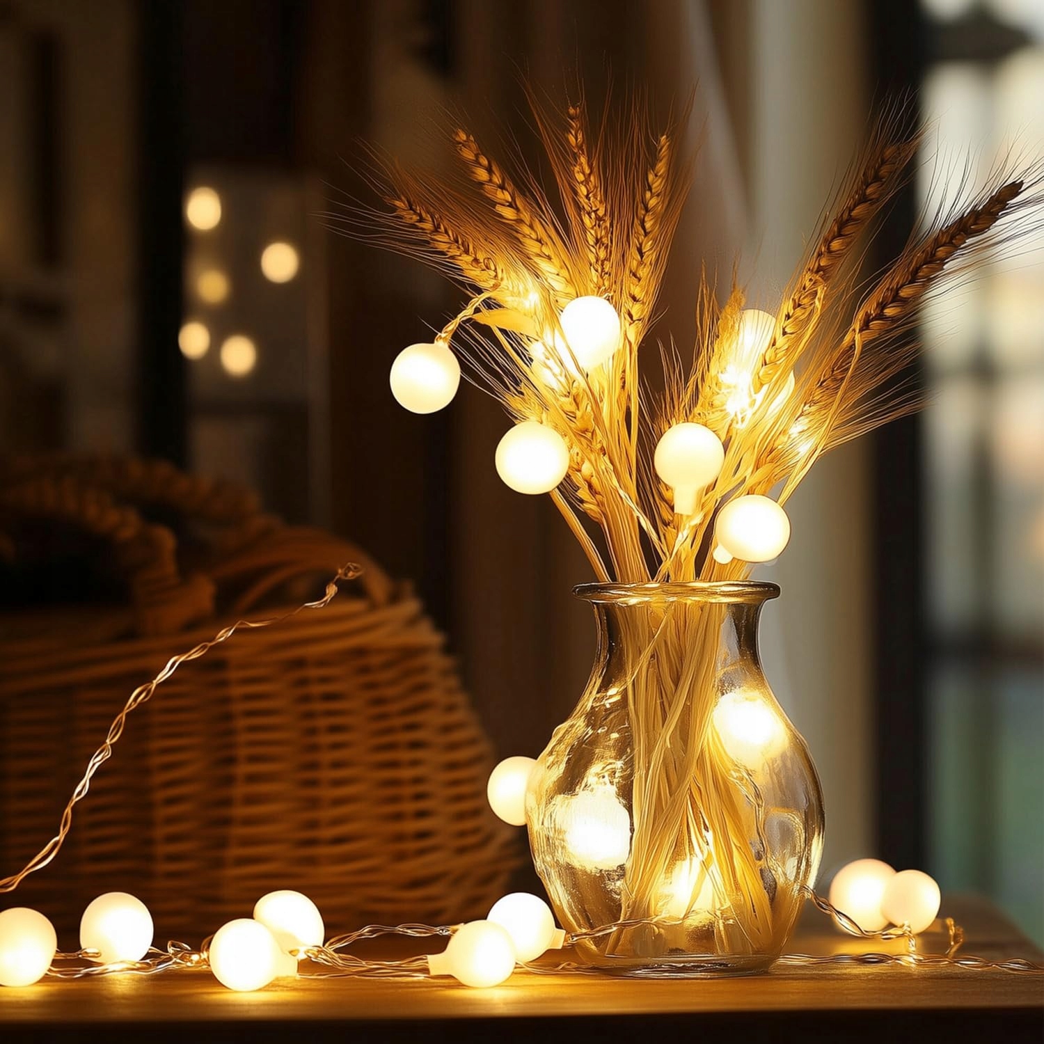 DA LIGHT Girlanda Świetlna 20m 200 LED Ciepłe Białe Do Ogrodu i Wnętrz — miniatura 5