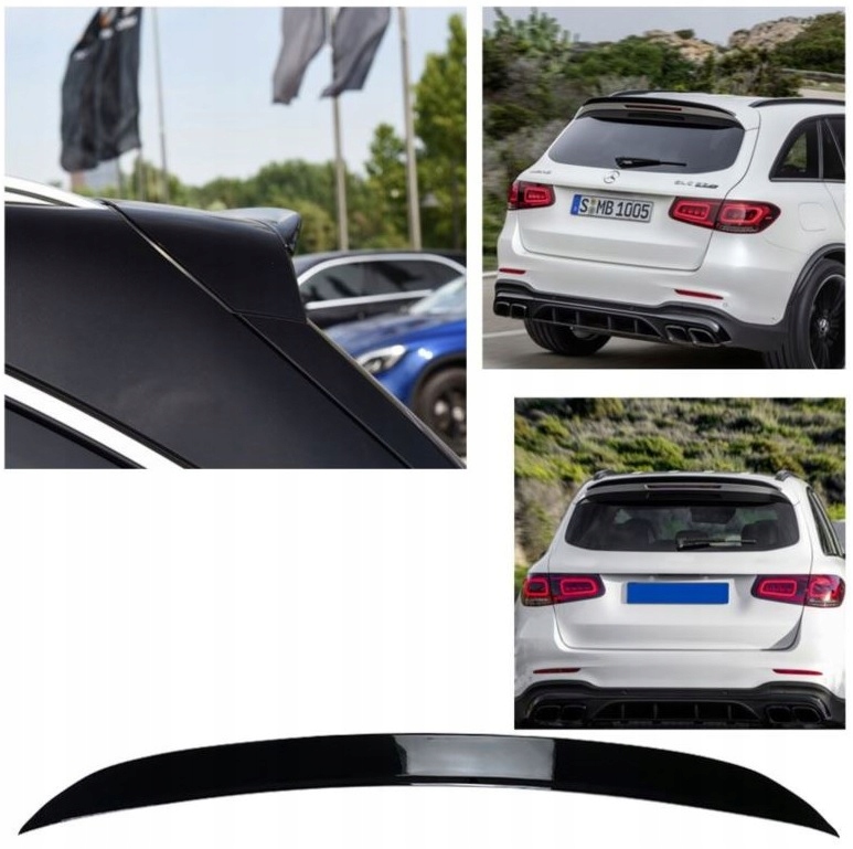 GRSW-MB-058 - Спойлер MERCEDES GLC X253 AMG LOOK 2015-PIANO BLK