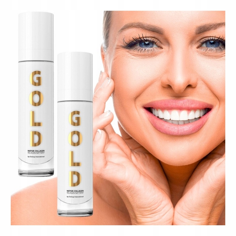 2x Nativní kolagen Gold 50 ml – Colway International – proti stárnutí