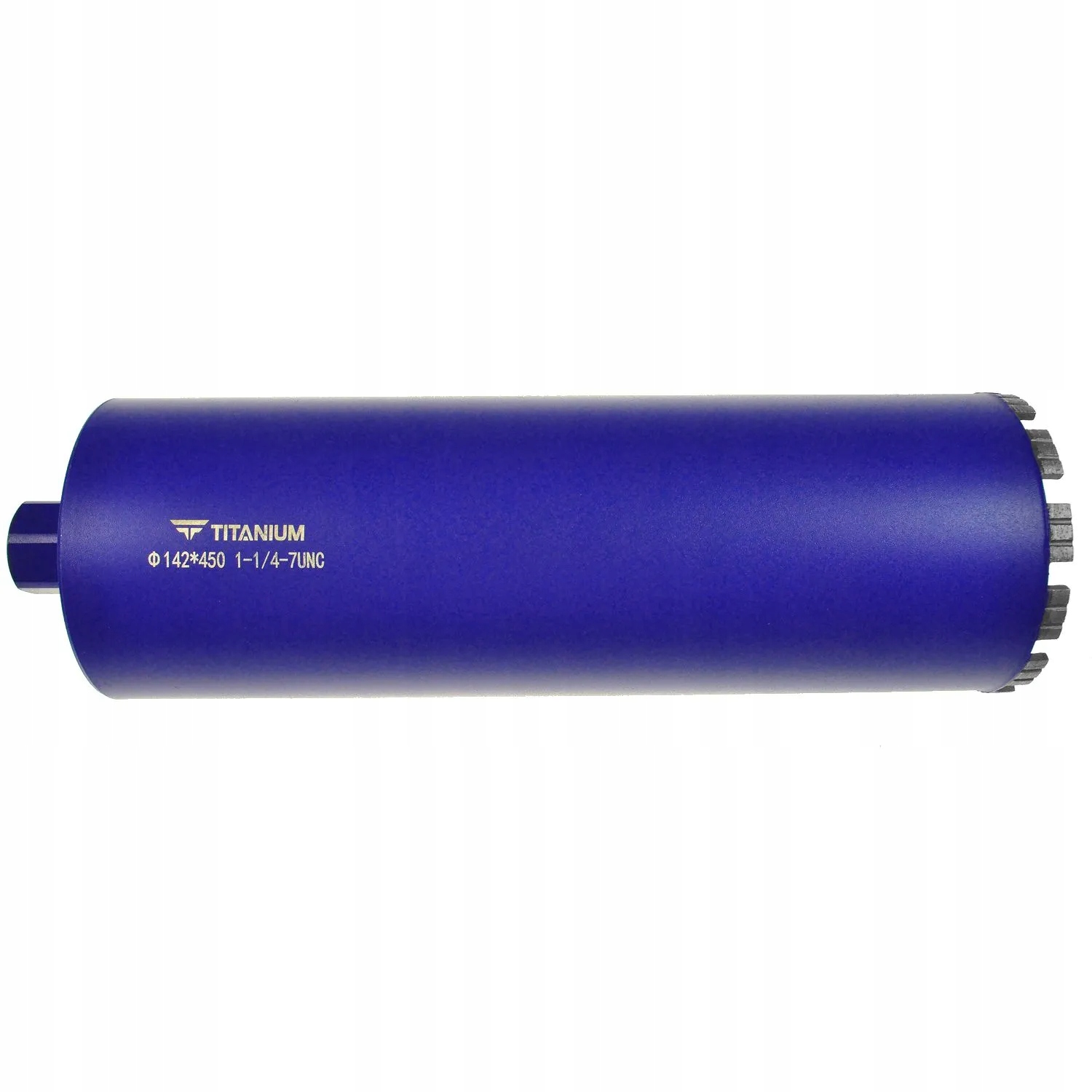 Wiertło diamentowe koronowe do betonu 142mm 450mm Titanium