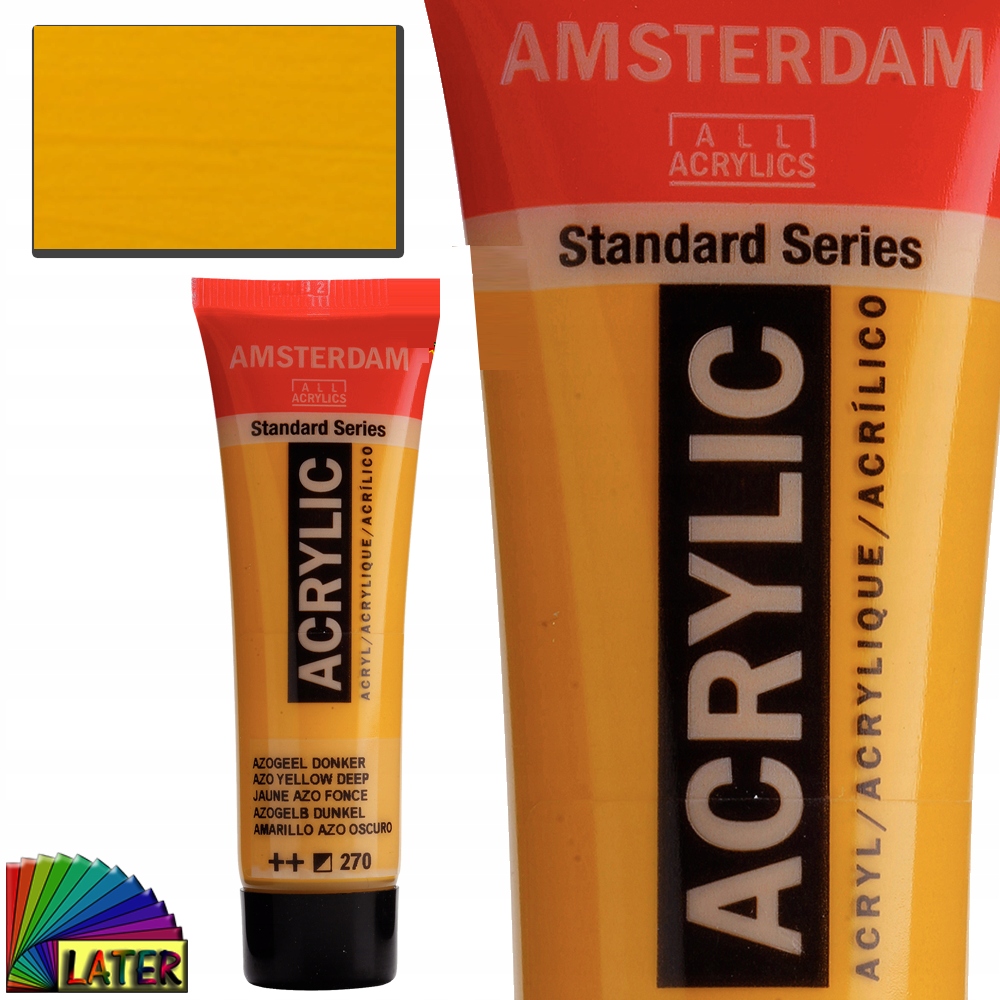 Farba akrylowa Amsterdam 20ml azo yellow deep 270