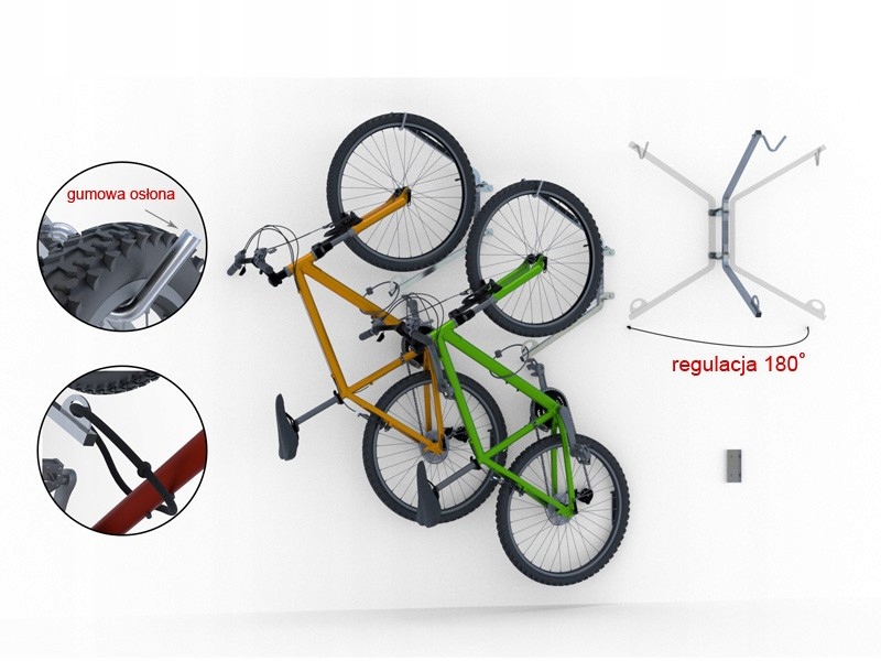 WIESZAK NA ROWER 3 KAKTUS II REGULOWANY OCYNK EAN (GTIN) 1393985185305