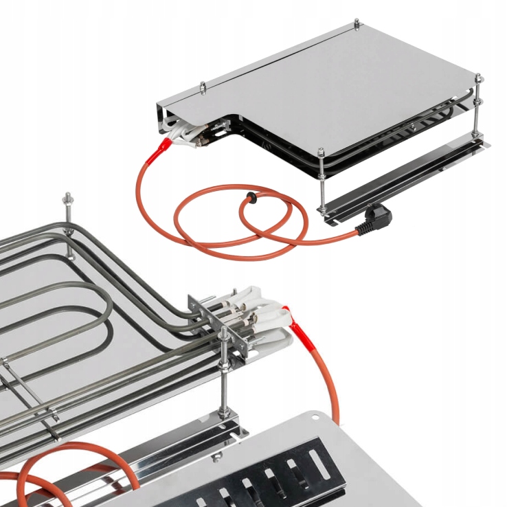 Nerezový Deflektor S Ohrievačom 2,9 Kw Pre Udiareň