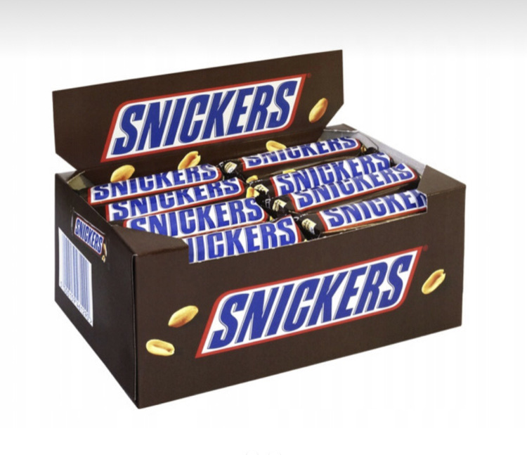 40 x Baton z karmelem i orzechami Snickers 50 g