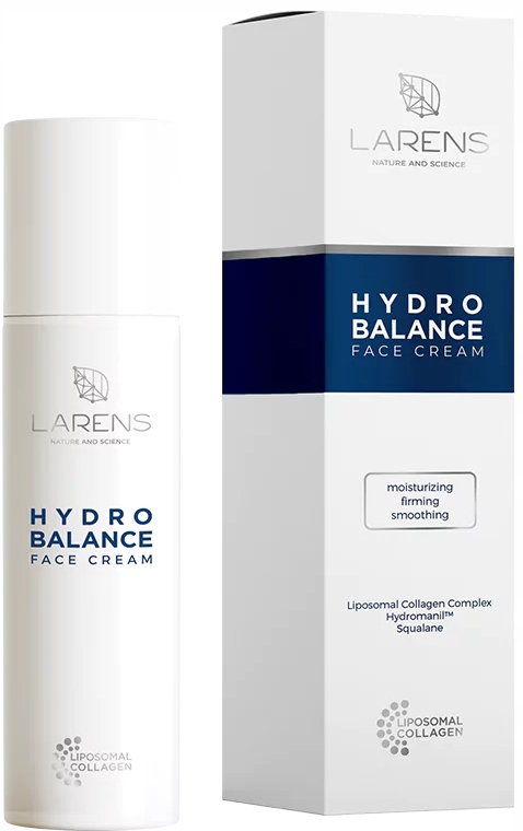 Larens Hydro Balance krem do twarzy nawilżający peptydy kolagenowe 50 ml