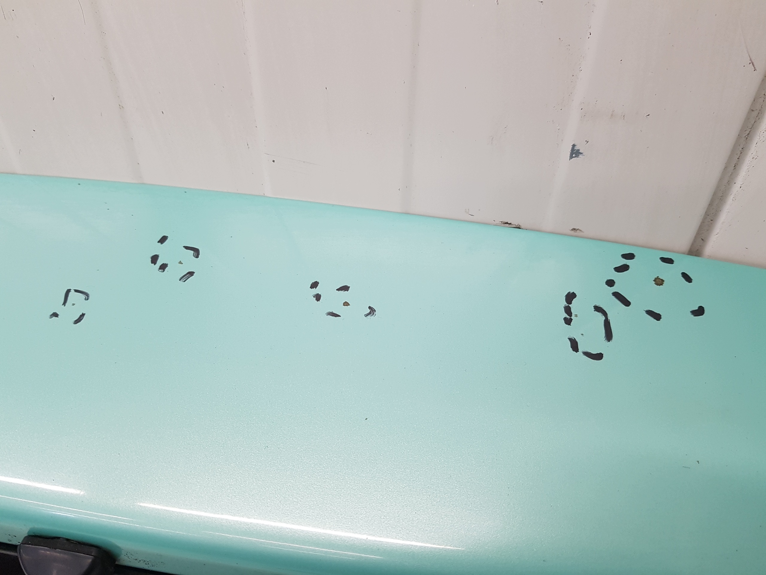 boot doors rear part TOYOTA YARIS 1